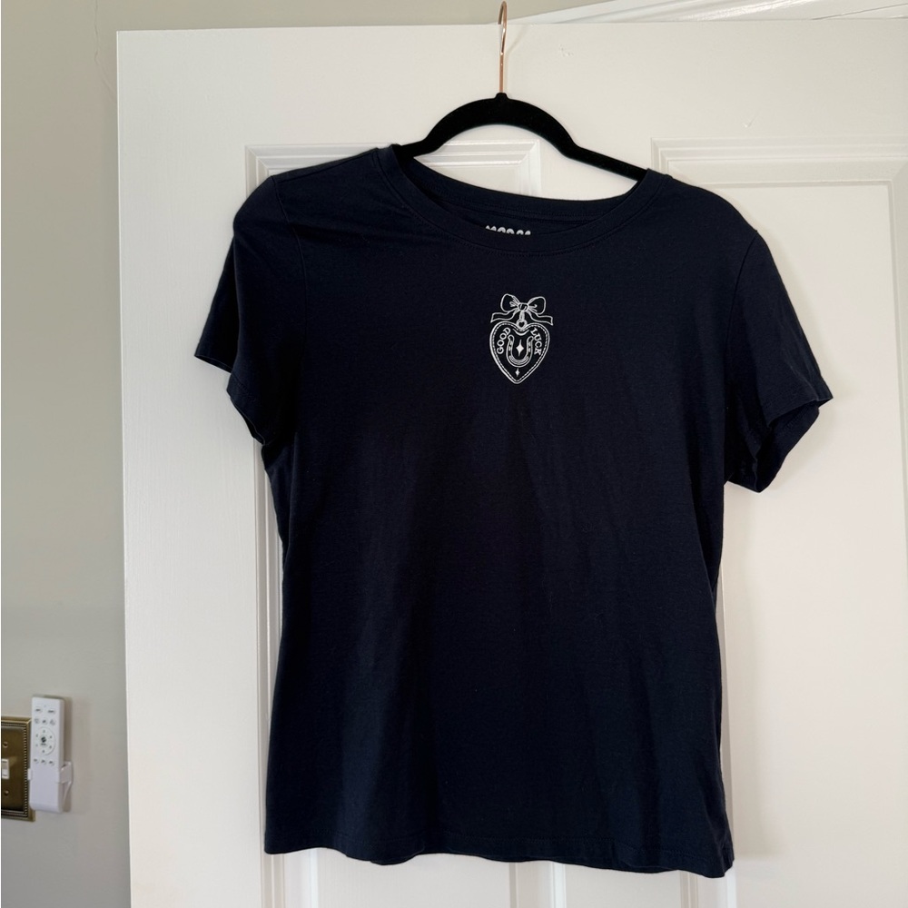 Good Luck Navy Tee